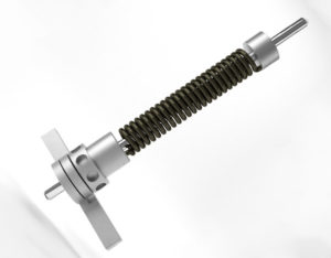PVC crash door closer