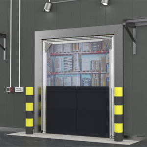 Double Panel PVC Crash Door